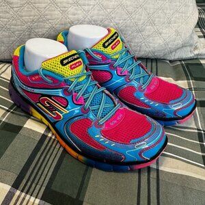 Skechers Sneakers Women 10 Multicolor Flex Elite SKX Run Now Retro Running Shoes